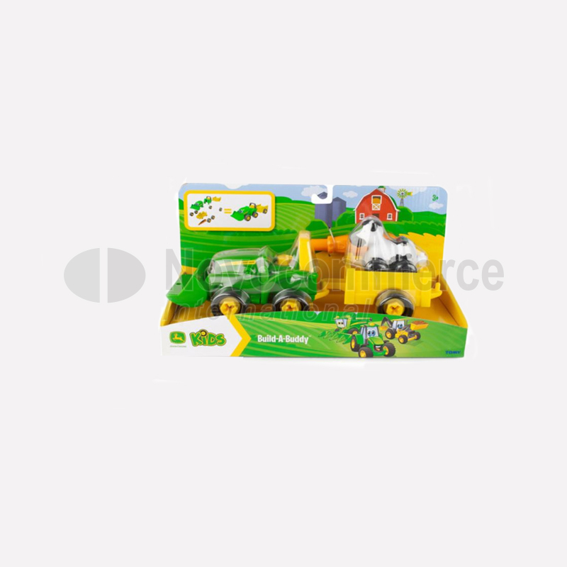MCE47209X000 – JOHN DEERE set traktor + prikolica sa kravom